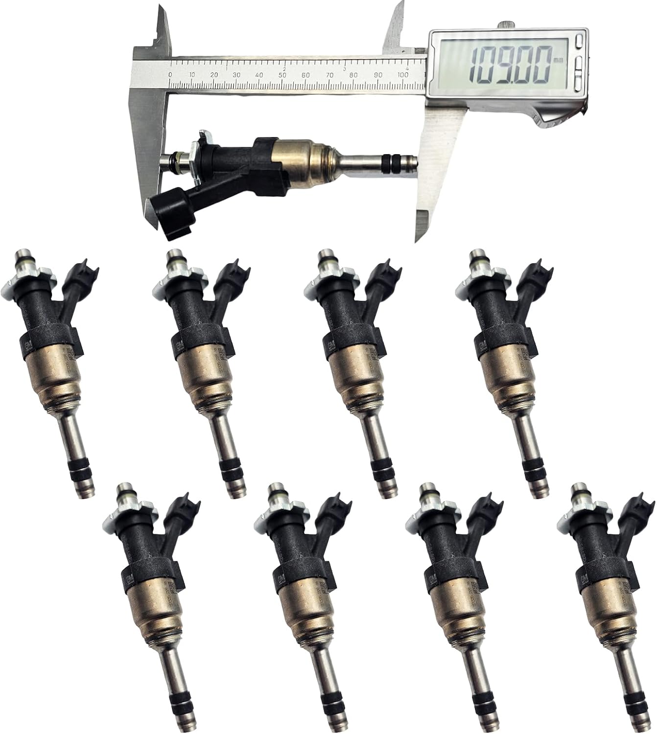 8 PCS Fuel injector 19420317 12692522 12661025 12690935 Fits for Cadillac Escalade 2015-2019 for Chevrolet Silverado Suburban Tahoe for GMC Savana Sierra Yukon 8 Cyl 6.2L 2015-2019