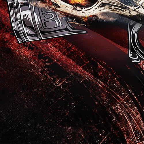 Miniatura 3 de AILONEN Juego de edredón de calavera y esqueleto de llama, tamaño matrimonial, juego de ropa de cama de calavera con bandera estadounidense,