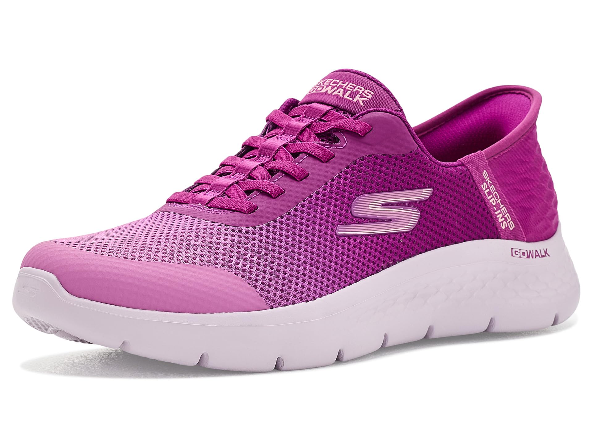 Skechers Women's Go Walk Flex Grand Entry, Red, 7.5 UK