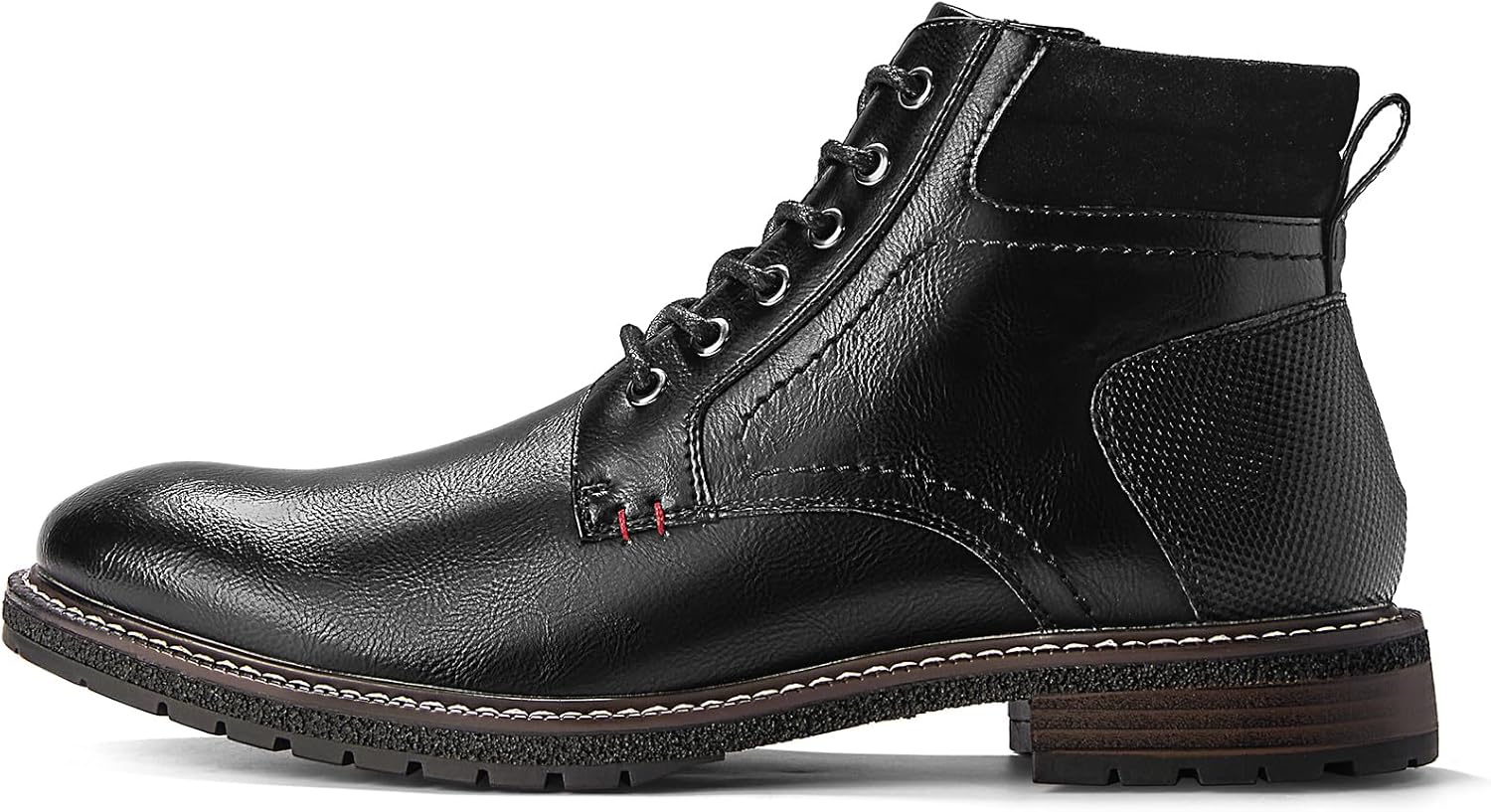 Men's Chukka Ankle Boots Classic Casual Boots for Men with Zipper - Image 3