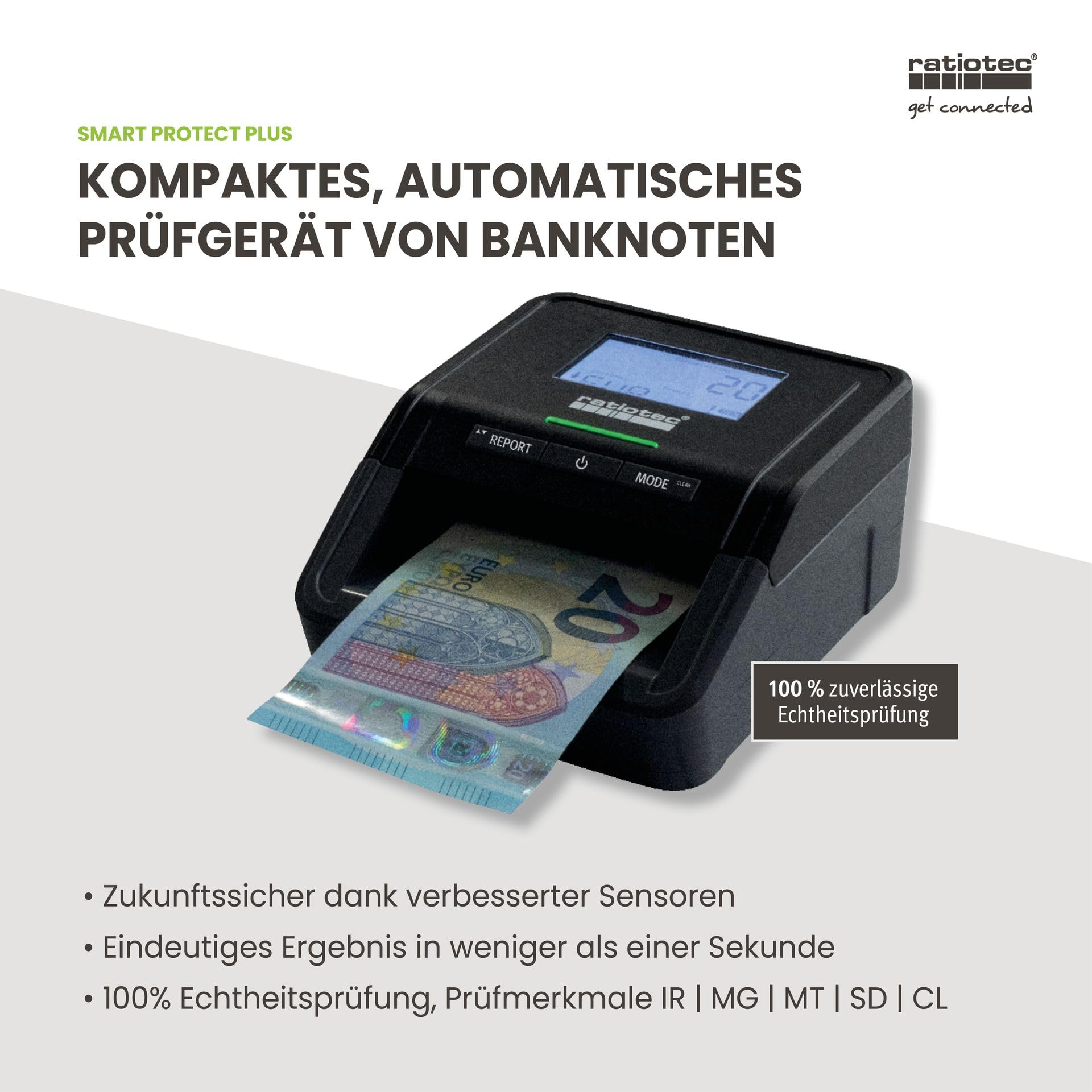 ratiotec Prodotti per Ufficio, Plastica Metallo, Nero, Unica