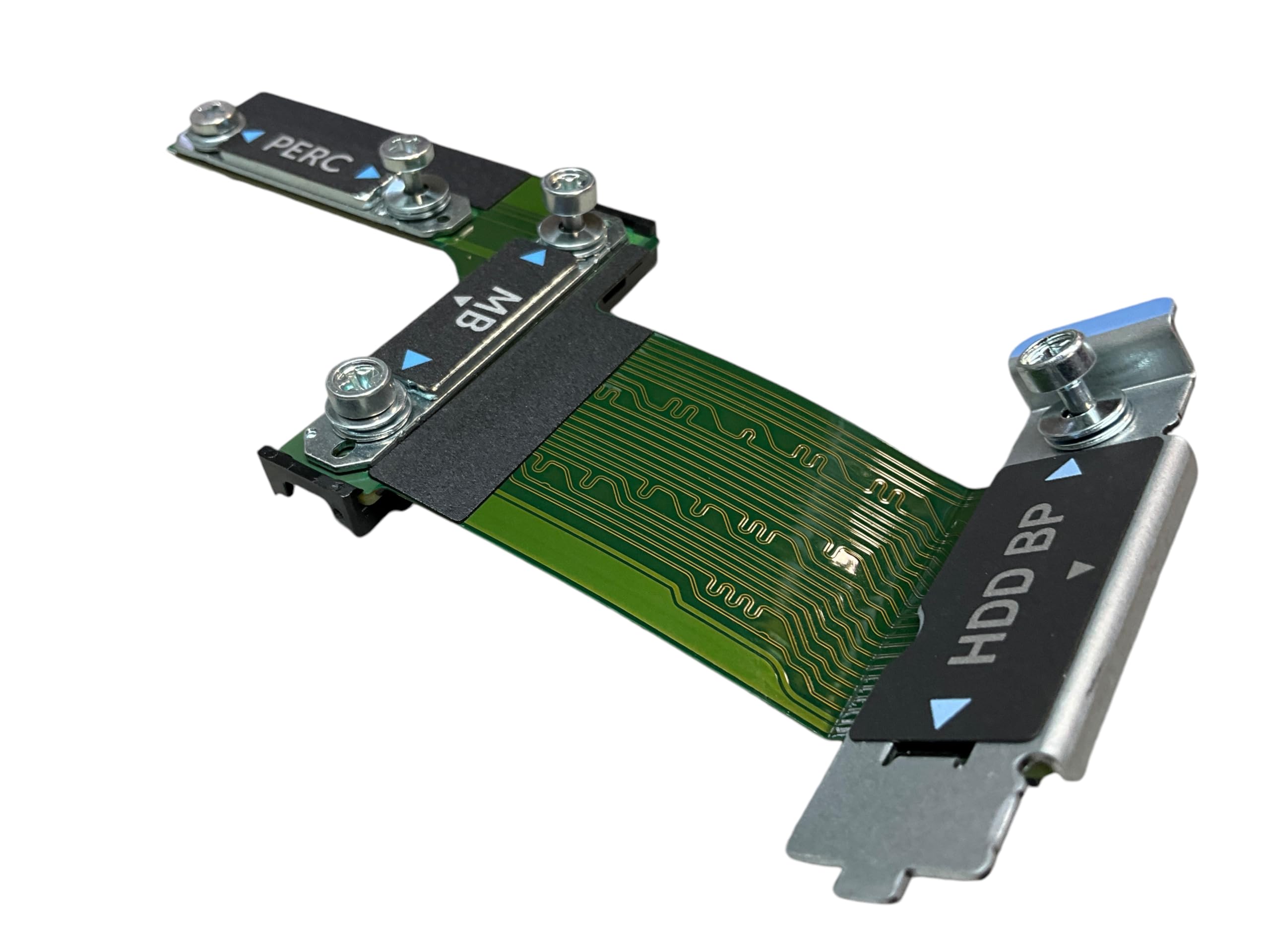 Compatible with DELL SAS+PCIE HDD BP Ribbon Cable,10GTK