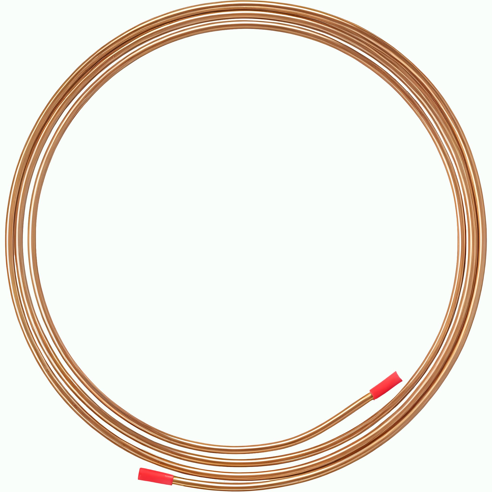 Visiaro Round Soft Copper Tube, 3mtr, Outer Dia 1/8 inch, Wall Thickness 22 swg, Seamless Hollow Pipe Coil for Air Conditioners, Refrigeration, Plumbing Systems and DIY Projects-image-5