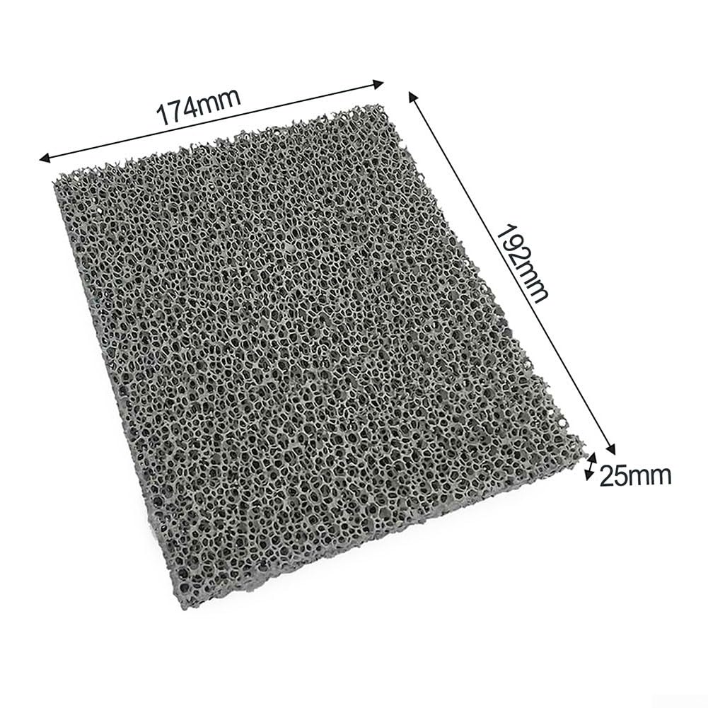 Feinstaubfilterplatte 192x174x25mm für HARK Kamin oder Ofen Rußreduzierung Ersatzteil für sauberere Raumluft