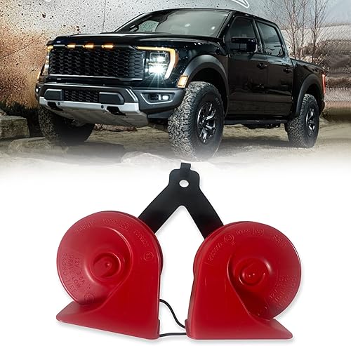 Conjunto de bocina con soporte y enchufe compatible con Ford F-150 2015-2023 Expedition 2018-2023