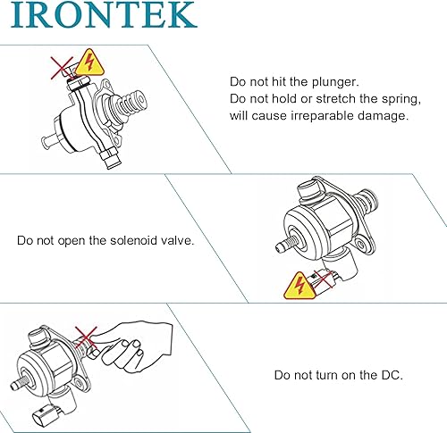 Miniatura 6 de IRONTEK Bomba de combustible de alta presión 03H127025M Fit 2007-2008 para Volkswagen Passat, 2012-2014 para Volkswagen Passat