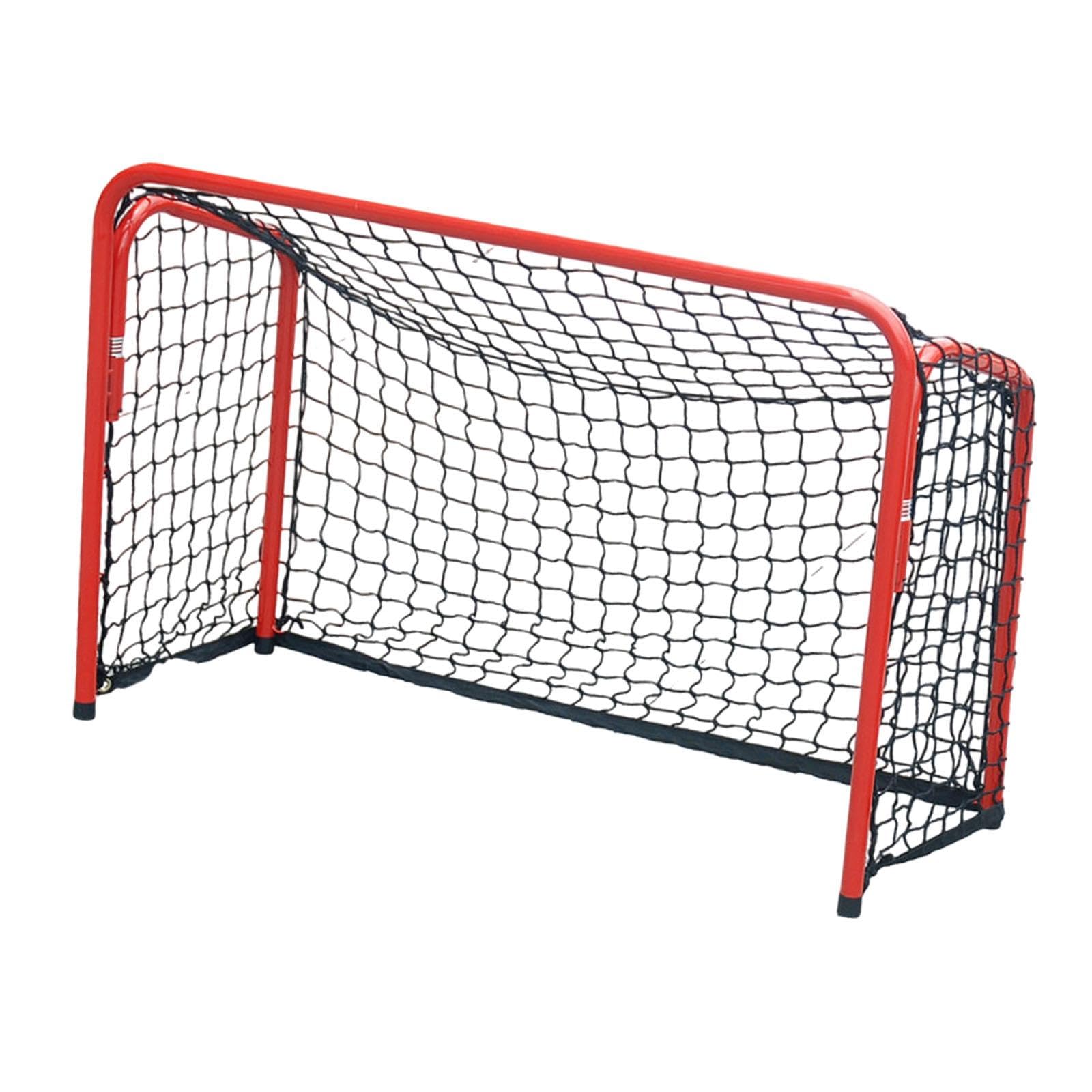 Colaxi Metal Soccer Goal Kids Toy Iron Tube Easy Assembly Heavy Duty Football Gate Football Goal for Park Backyard Playground Garden, 95cmx63cmx33cm