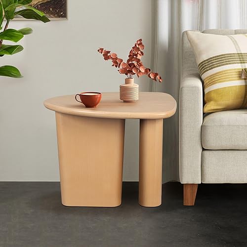 KEVINSPACE Mesa auxiliar o auxiliar decorativa de 26 pulgadas, mesa auxiliar para sofá, mesita de noche para espacios pequeños, mesita de noche para