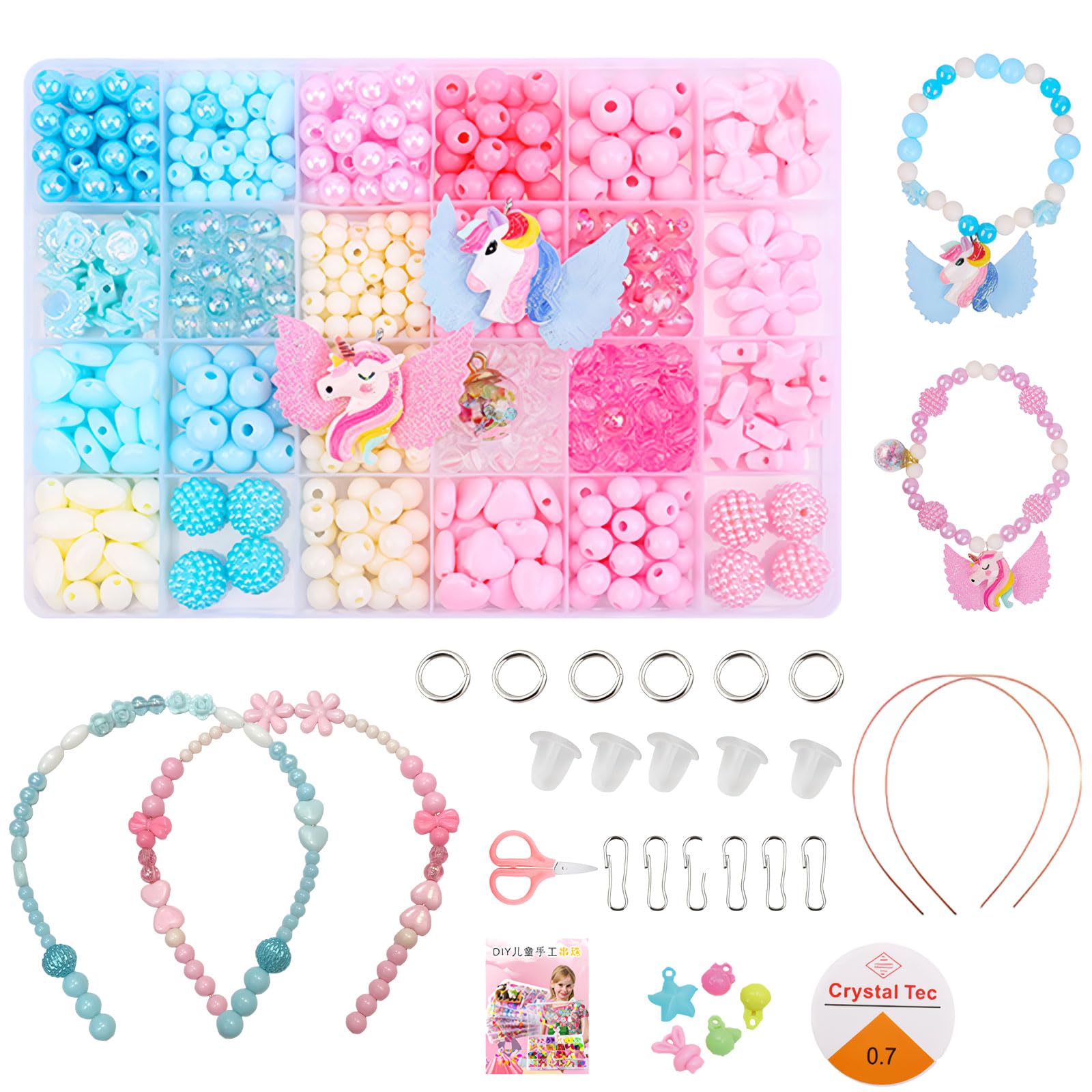 See full amazon price history chart for BendJoy ® 24 Styles Bracelet Making Kit for Girls, Colorful DIY Beads for Jewellery Making Kit,Unicorn Gifts Bracelet Kit Set for Girls Making Necklace, Hairband and Crafts for Kids Birthday Presents BendJoy ® 24 Styles Bracelet Making Kit for Girls, Colorful DIY Beads for Jewellery Making Kit,Unicorn Gifts Bracelet Kit Set for Girls Making Necklace, Hairband and Crafts for Kids Birthday Presents (B0D62TB4XP) Amazon Price History, Amazon Price Tracker