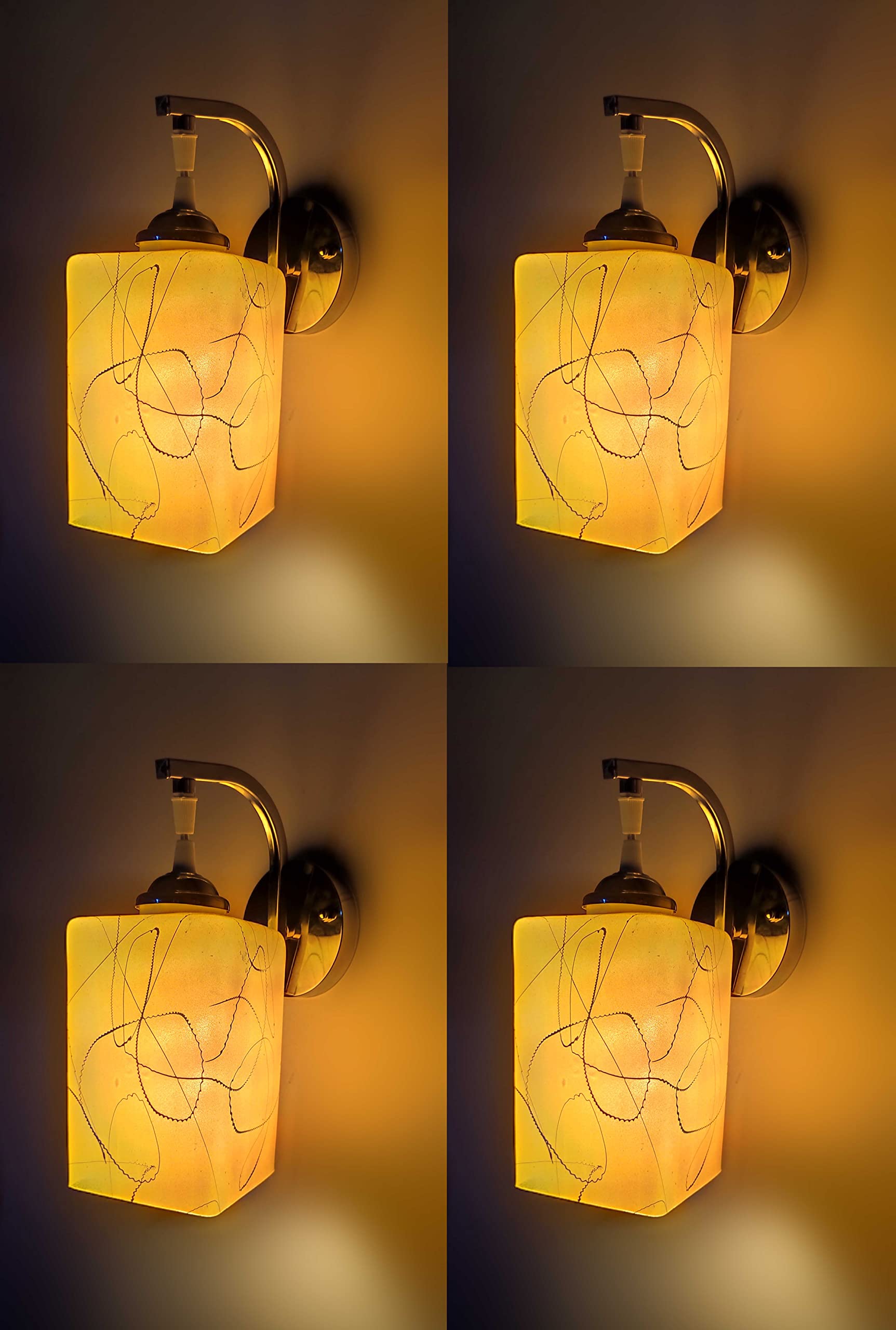 Frost Flower Wall Lamp - Modern Transparent Design -30