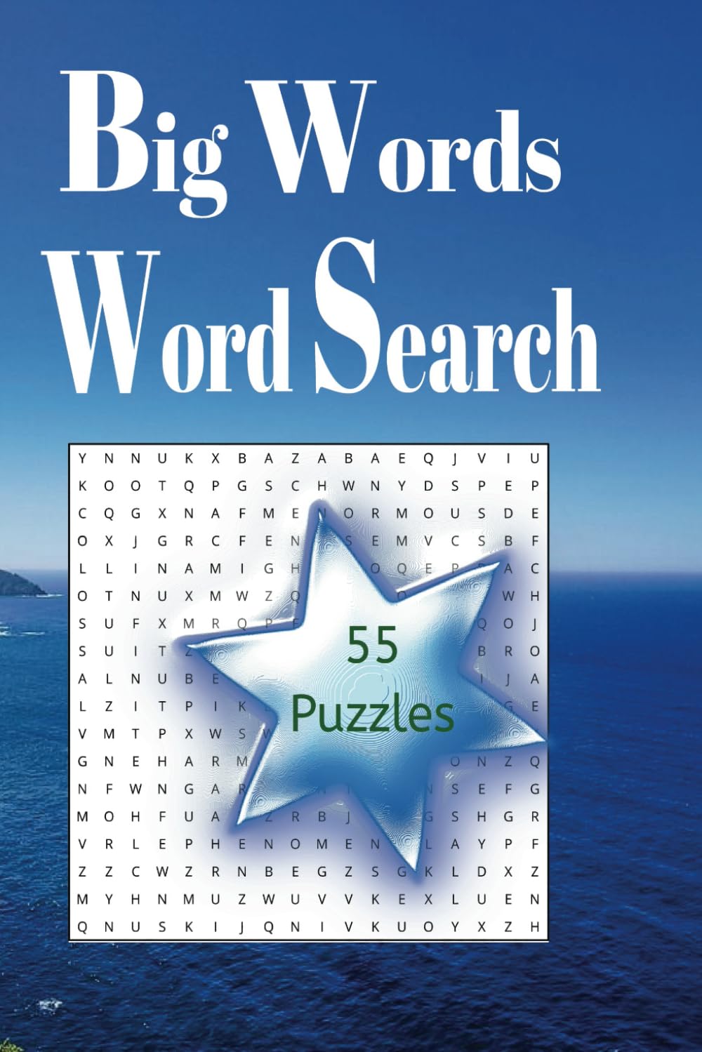 Big Words Word Search Book: Big words word search for adults, seniors and teens