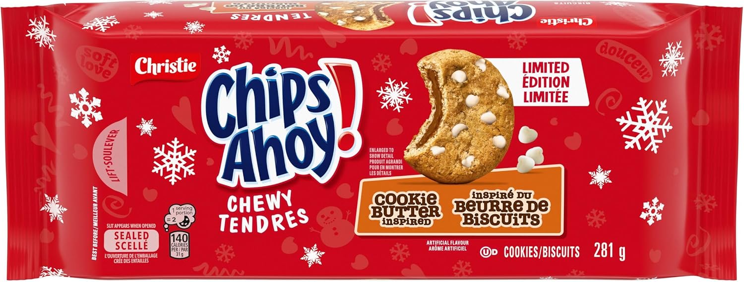 CHIPS AHOY! Chewy Cookie Butter Cookies, Limited E…
