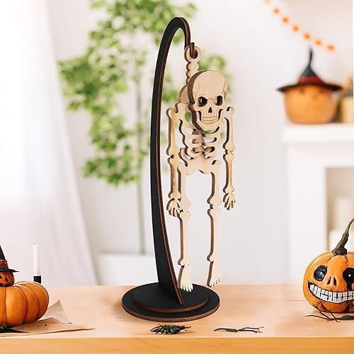 Miniatura 7 de Decoración espeluznante para el hogar, lindas decoraciones de cocina de Halloween, decoración gótica de otoño para decoración de ventanas en