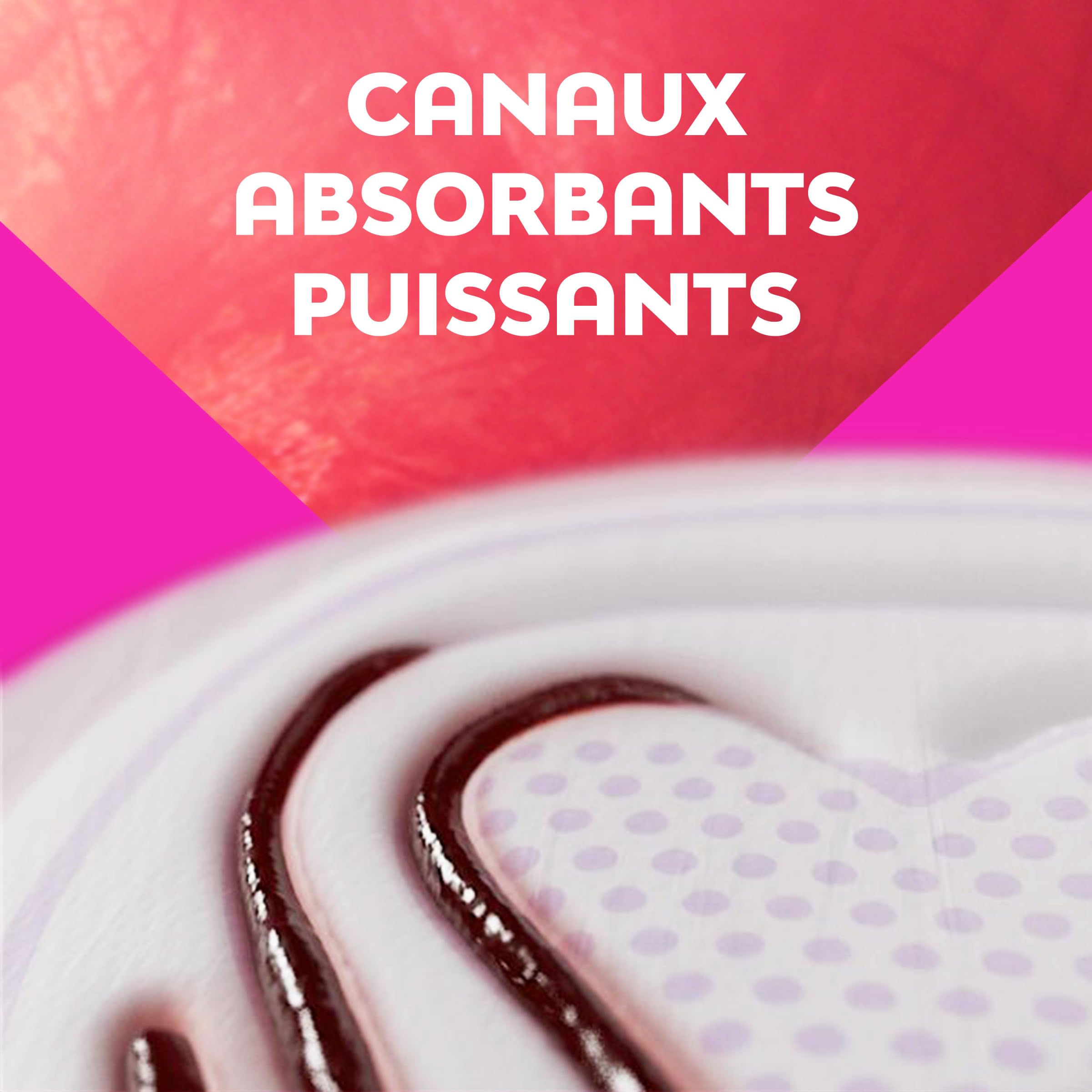 Nana Ultra Régulier Plus Serviettes Hygiéniques Avec Ailettes - Flux Modérés - 28 Serviettes En Pochette Individuelle