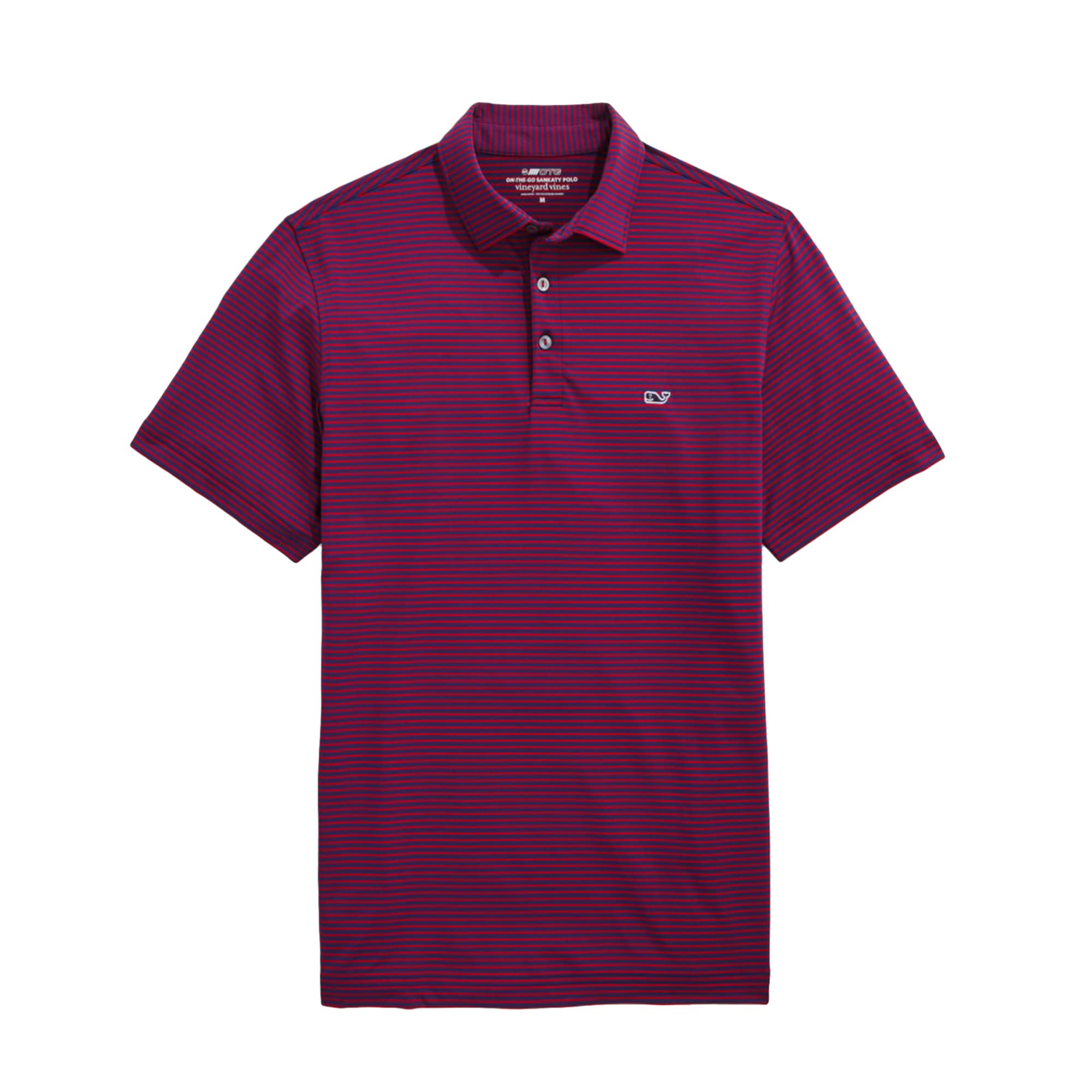 vineyard vines Men's Bradley Stripe Sankaty Polo