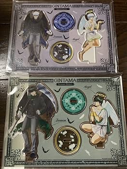 Amazon.co.jp: 銀魂 アクリルスタンド 天使と悪魔 坂田銀時 土方