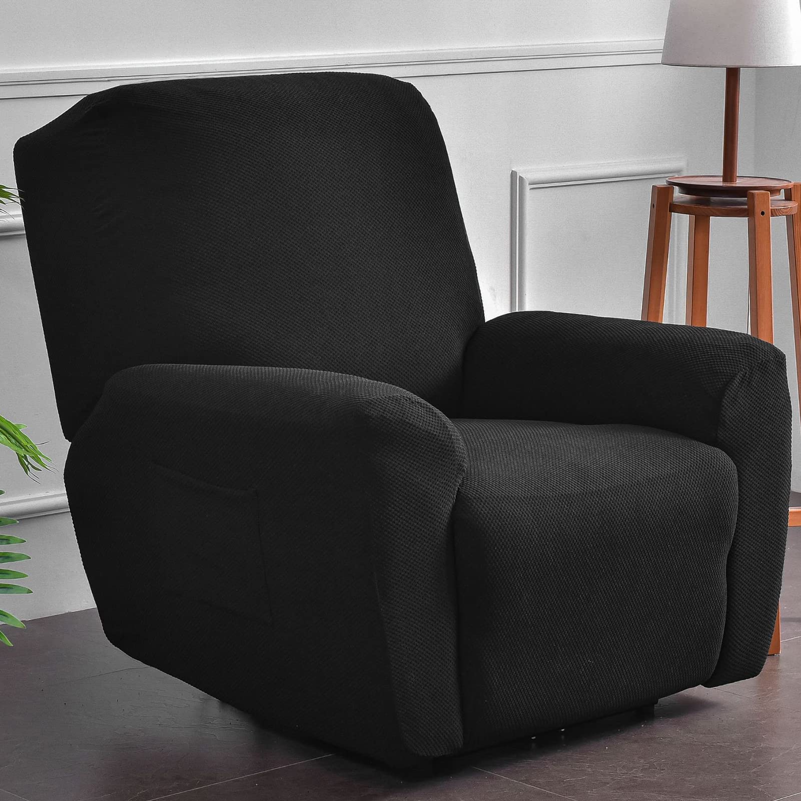 Funda para sillón reclinable negro OBASDFD protector de salón para mascotas