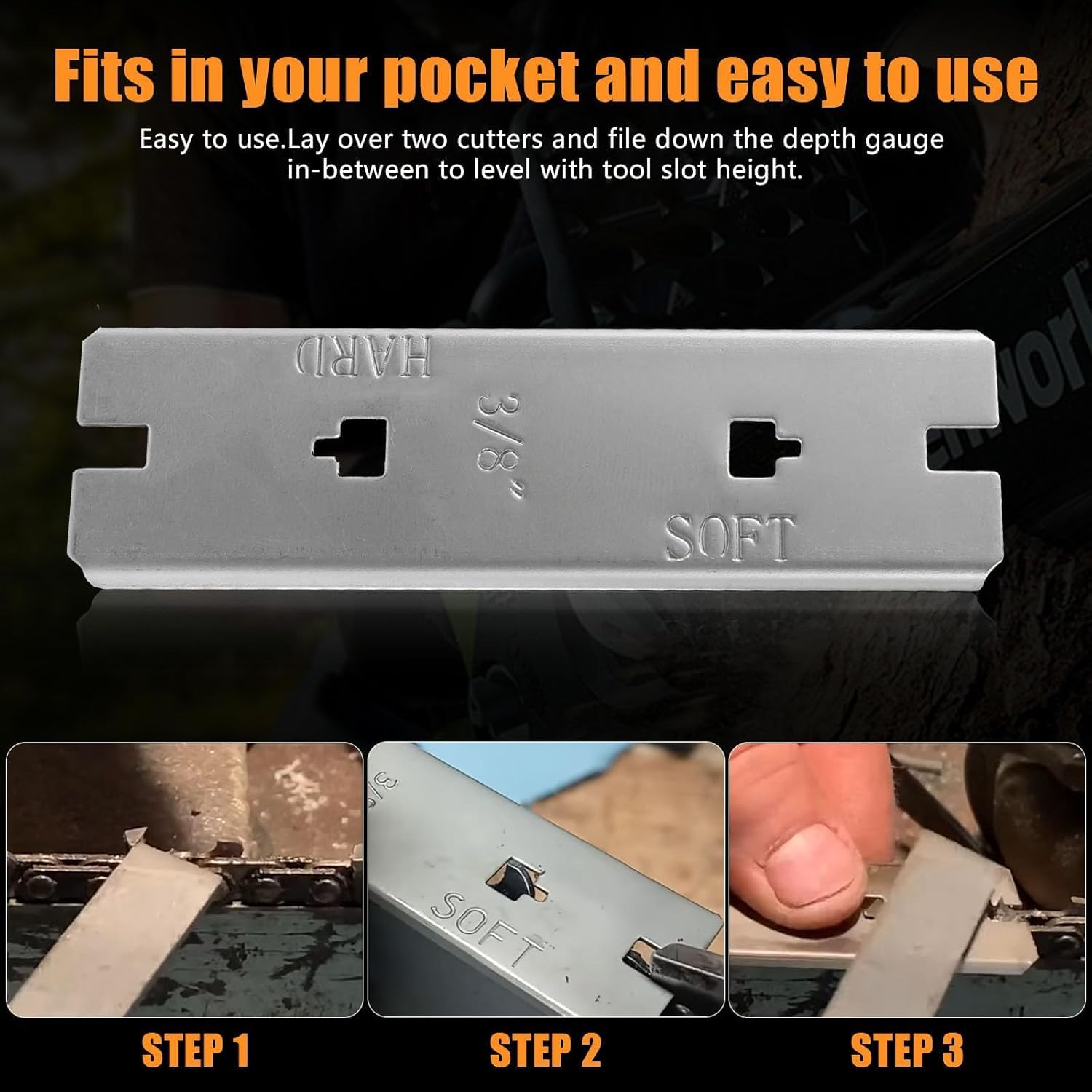 Amazon.com: Hasanbar Depth Gauge 3/8