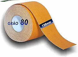Lixa Para Madeira Pano Rolo 5m x 12cm Grãos a Escolher 36 40 50 60 80 100 120 150 180 220 (Grão 80)