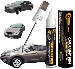 Car Touch Up Paint for Honda(YR-578M Urban Titanium Metallic), Color Accurate Car Scratch Repair Remover Pen,Auto Paint Quick and Easy to fix Vehicle Chips and Nicks Scuff