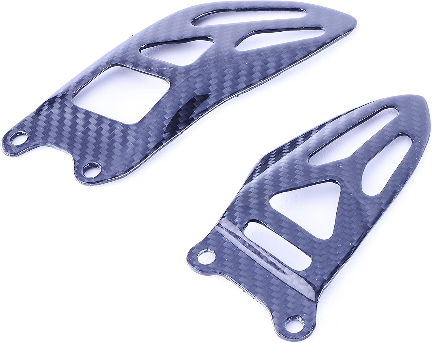 Bestem Carbon Fiber Rearset Foot Peg Mount Heel Guard Twill for 2011-2025 Suzuki GSXR 600 750 GSX-R