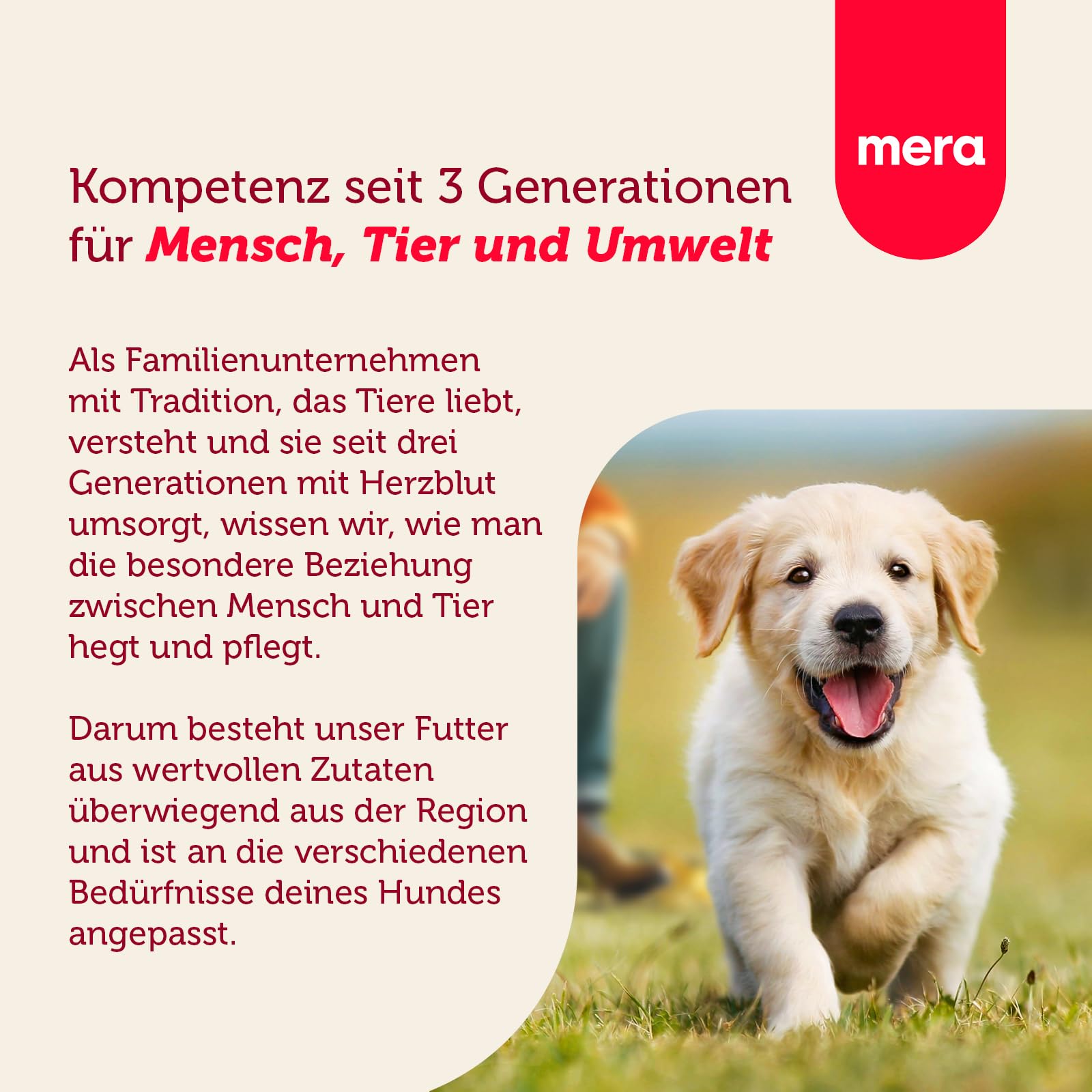 Mera Essential Junior Nourriture sèche pour Chiots de Toutes Races et Tailles, 12,5 kg, oméga-3 et oméga-6 pour Peau et Pelage Brillant, Nourriture sèche pour Chien