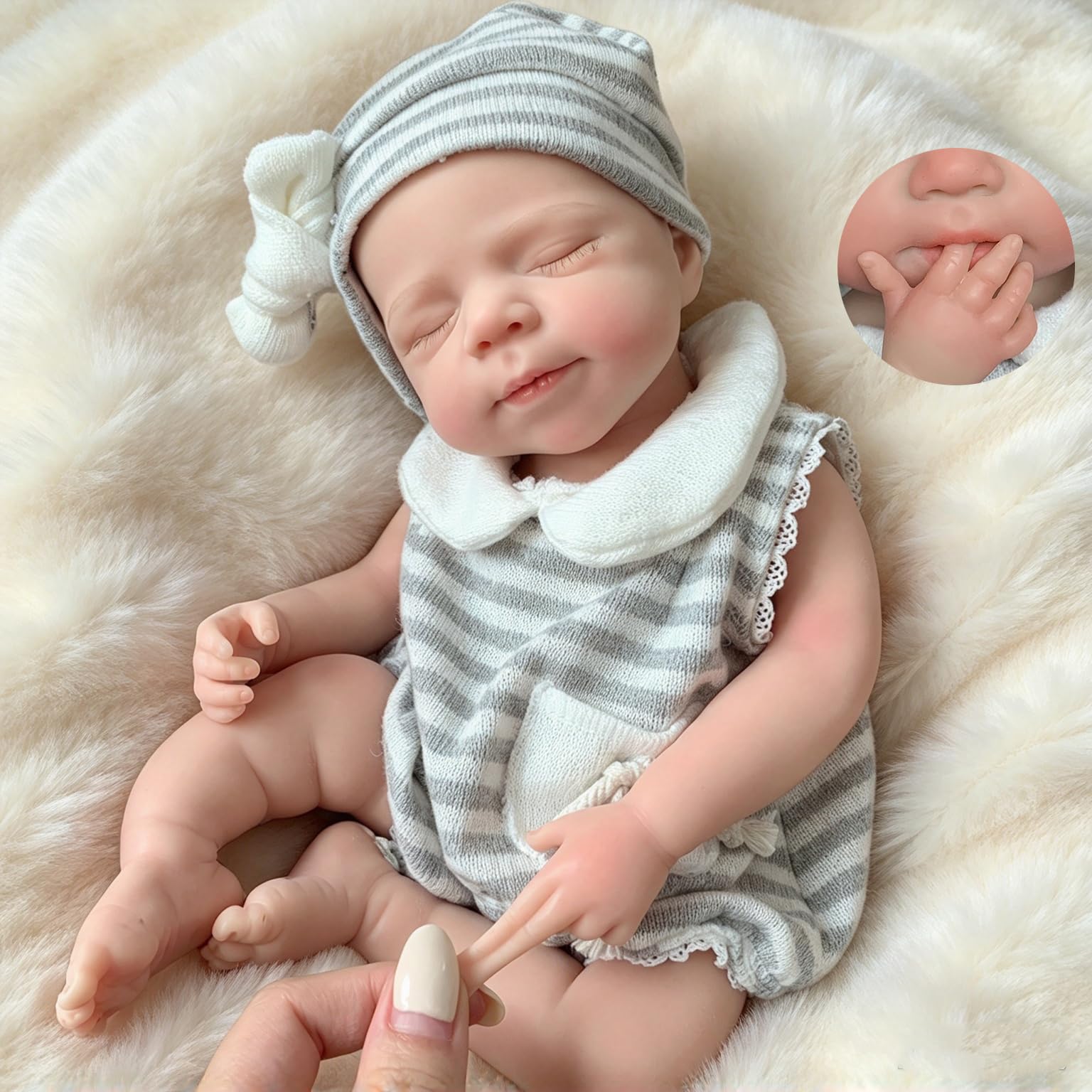 【リボーンドール】 PASCALE Amazon.com: Yokyyi 13Inch Pascale Reborn Baby Dolls Silicone Full