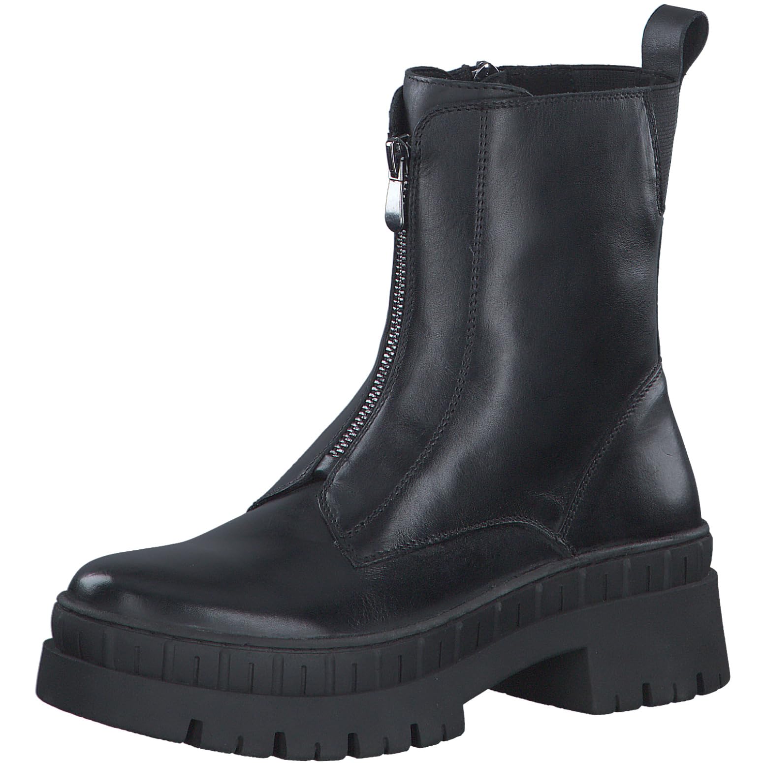 MARCO TOZZI Women's 2-25409-41 Boot Flat, Black, 3.5