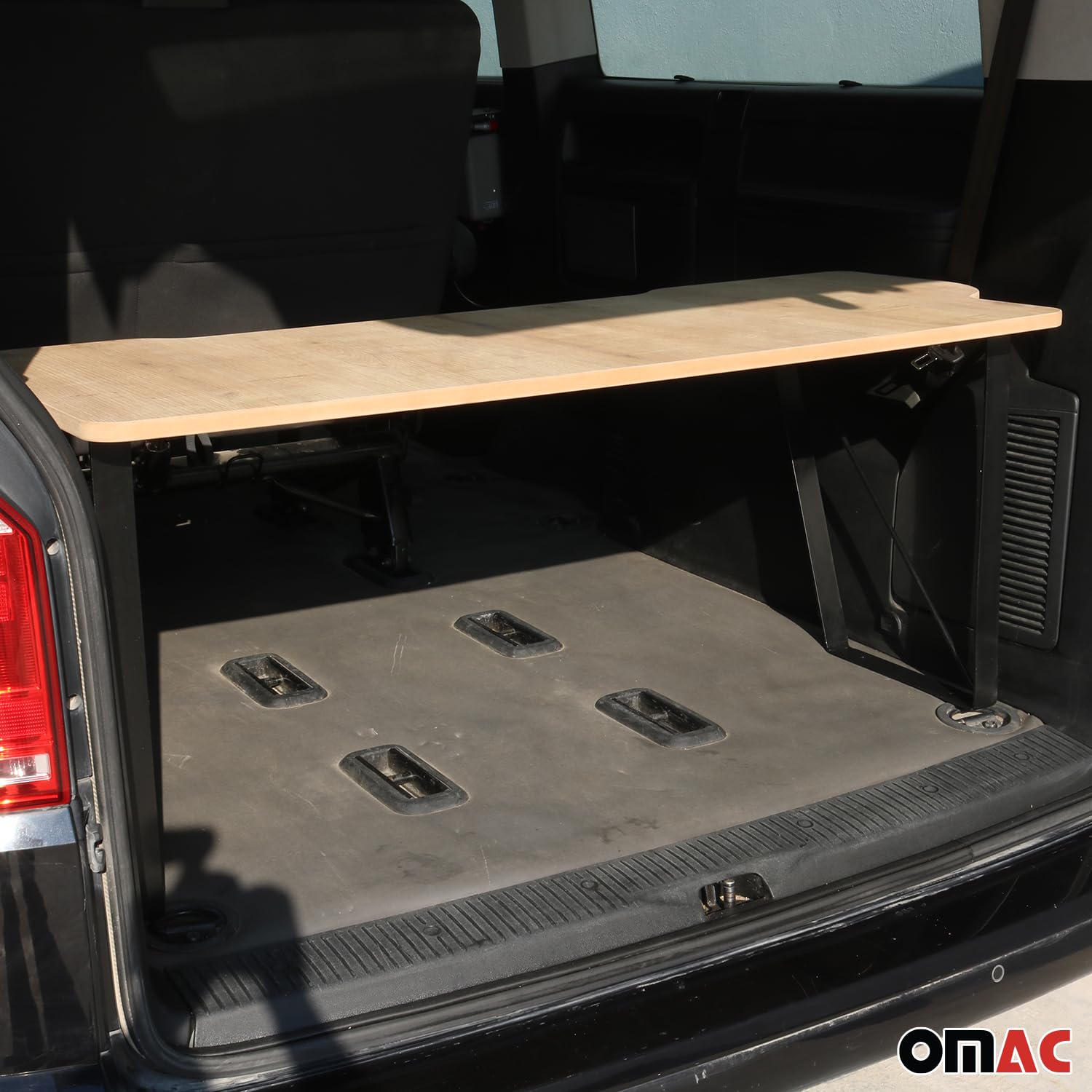 OMAC Multiflexboard Bettverlängerung Ablage Compatible con VW Multivan T5 T6 2003-2024