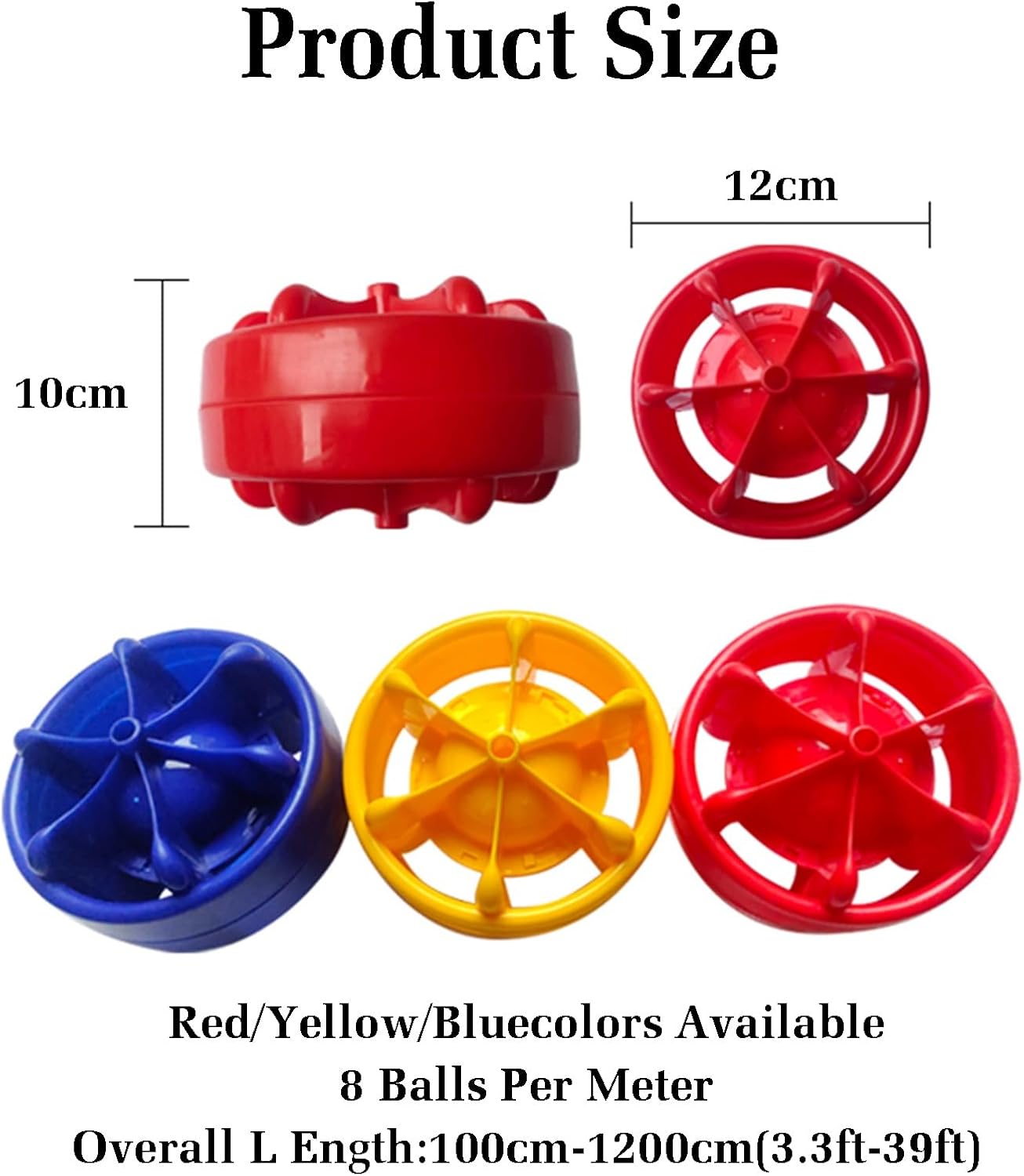 Swimming Pool Lane Divider Rope Kits - 900cm Floating Safety Cordon for Indoor/Outdoor Use, Ideal for Pool Safety, Lane Separation, and Dangerous Area Marking