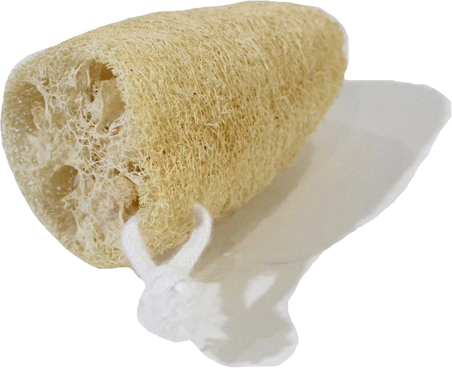 Set of 4 All Natural Loofah Sponge, Real Egyptian Bath & Shower Exfoliating Loofa Scrubber Sponges for Face, Back Body, Eco Friendly, No Toxic Chemicals Body Sponge Skin Care in Spa Heart image 2