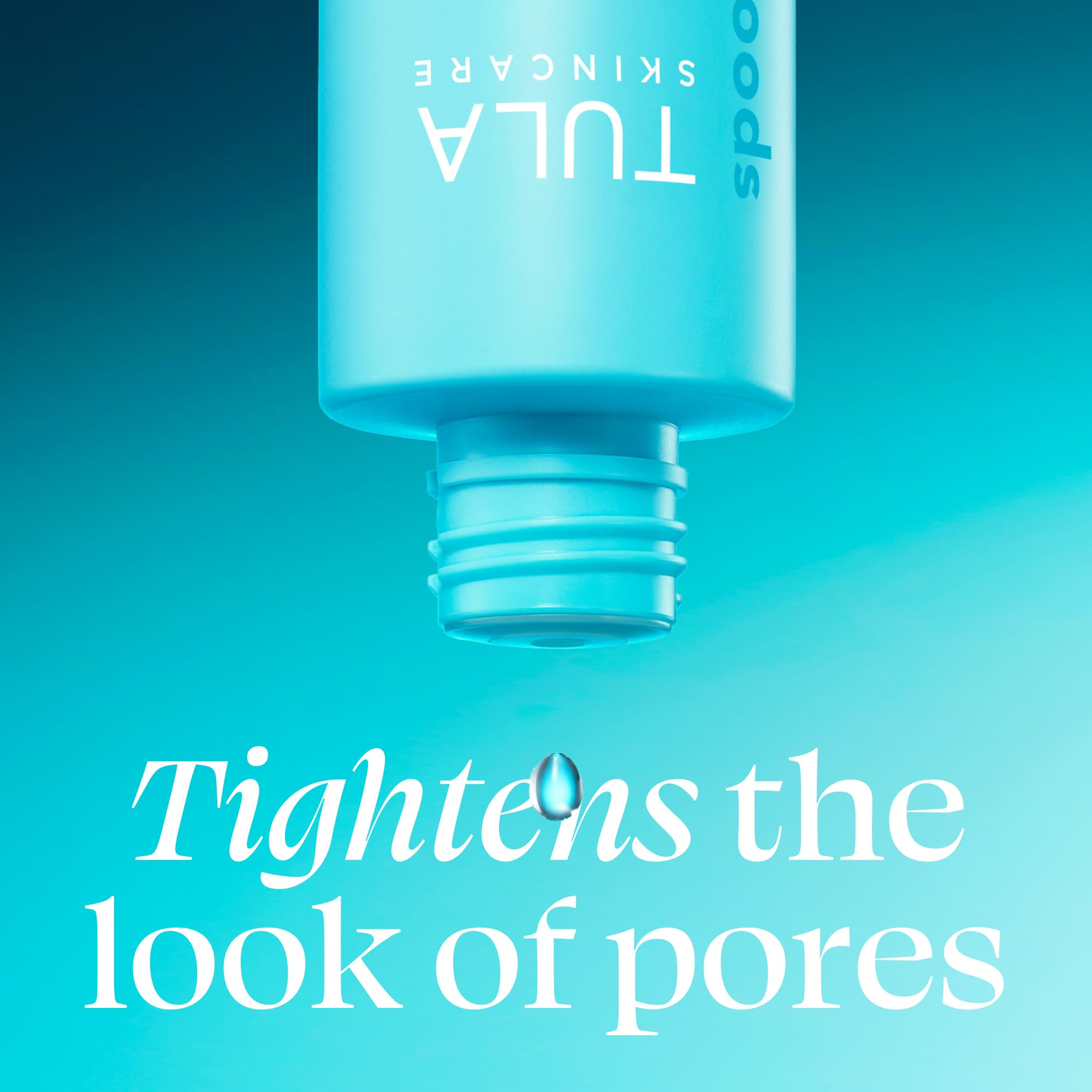 TULA Tónico facial aclarante para el cuidado de la piel, sin alcohol, uso diario, para exfoliación suave y cierre de poros, contiene hamamelis y niacinamida, 150 ml