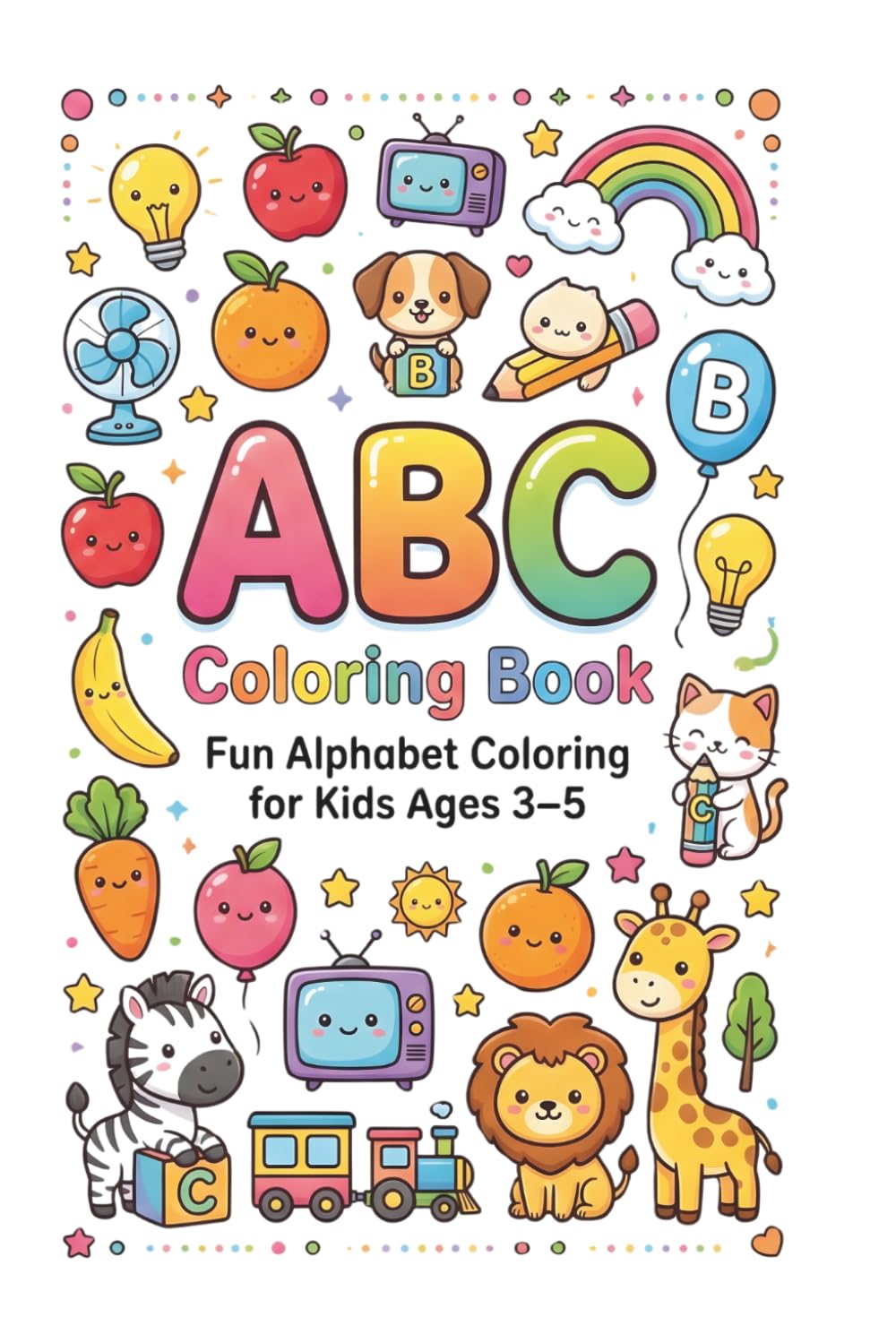 ABC Coloring Book for Toddlers: Learn Alphabet with Fun and Easy Coloring Pages for Kids Ages 3–5