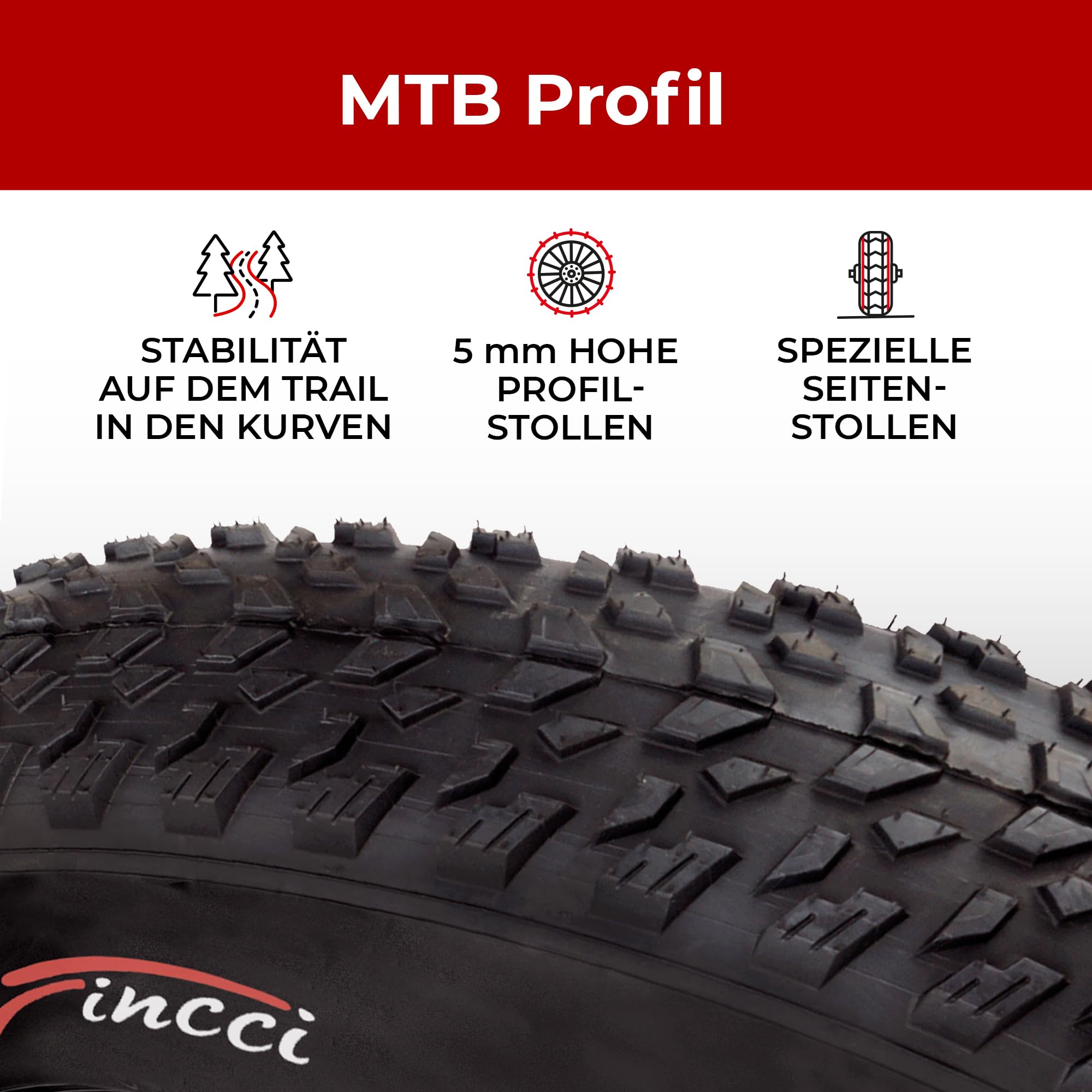 26x4.0 Fatbike-Reifen, 26 X 4.0 Straßenreifen 100-559, 30 PSI
