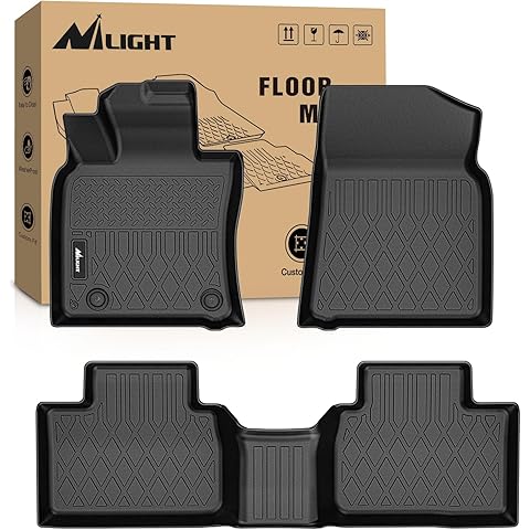 Nilight Floor Mats for Toyota Camry 2025 (Hybrid Only) All Weather Custom Fit Heavy Duty Floor Liners