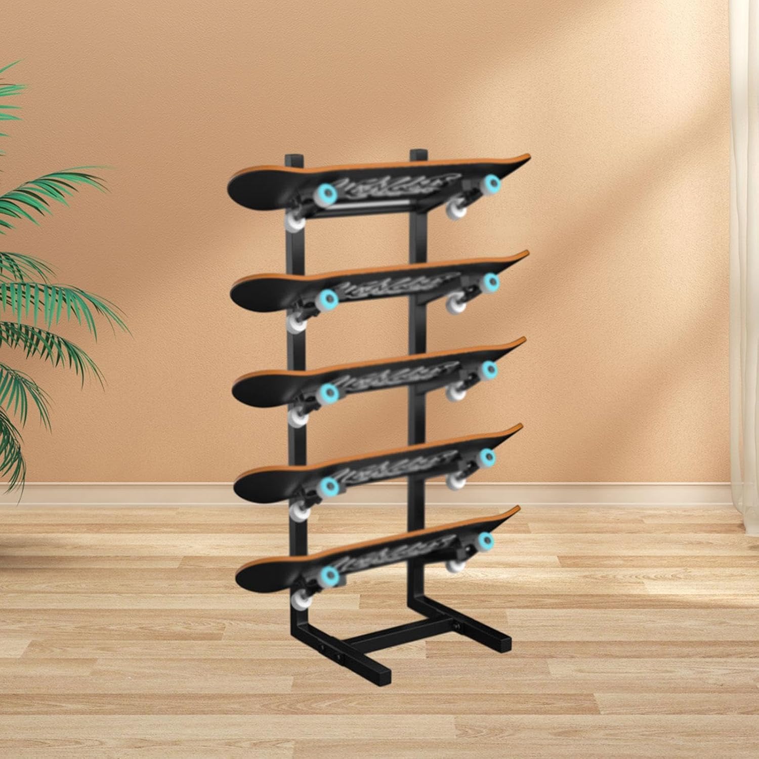 T Tooyful スケートボードラック、スケートボードディスプレイフロア