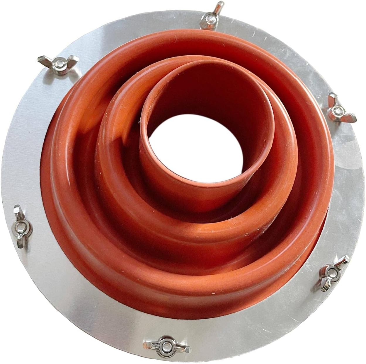 Perfeclan Tent Stove Jack Kit, Wood Burner Flue Pipe Fitting Od 3" to 5