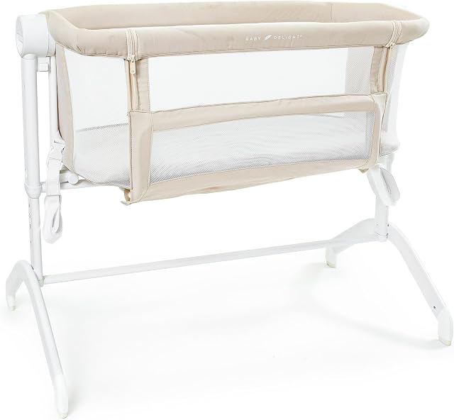 Baby Delight Organic Oat Beside Me Wink Bassinet Bedside Sleeper
