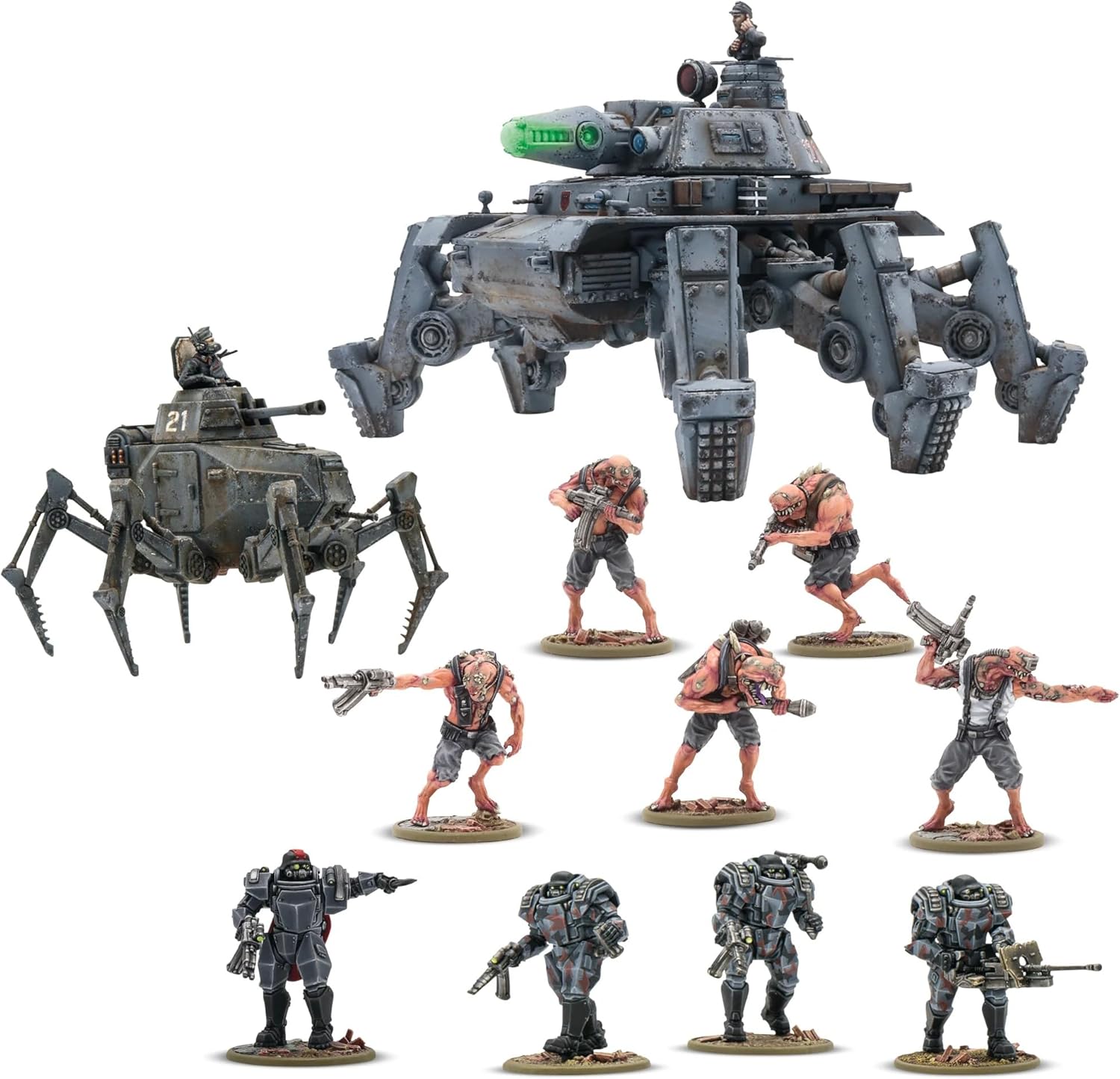 Warlord Games Konflikt 47 Axis Starter Army - Highly Detailed 28mm Scale Miniatures