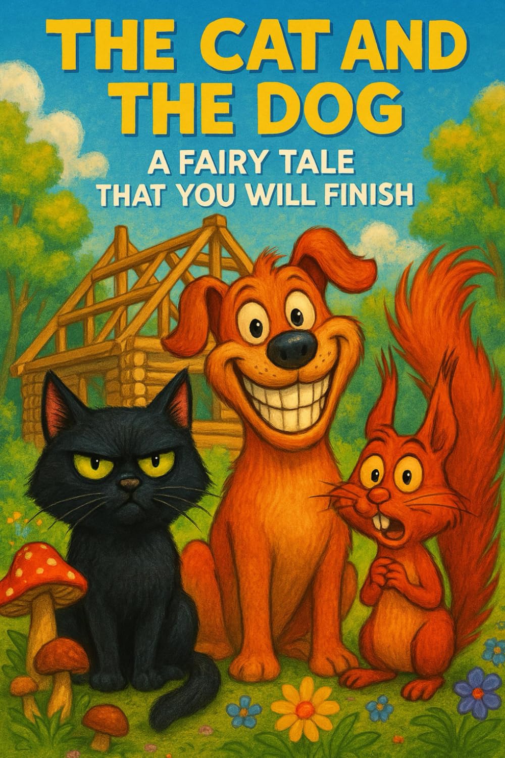 The Cat and the Dog: A Tale You Can Finish!: An interactive adventure for young creators.