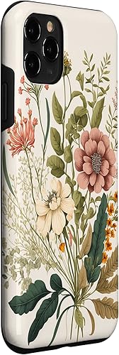Miniatura 3 de Funda para iPhone 11 Pro con diseño floral botánico vintage