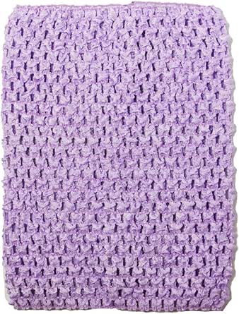 Dress Up Dreams Boutique Wholesale Princess 8 Inch Crochet Top for Kids Sold Individually-Lavender