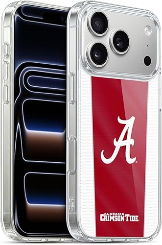 Miniatura 365 de Head Case Designs Funda de gel con logotipo oficial de la Universidad de Alabama UA [protección de grado militar] compatible con Apple iPhone 11