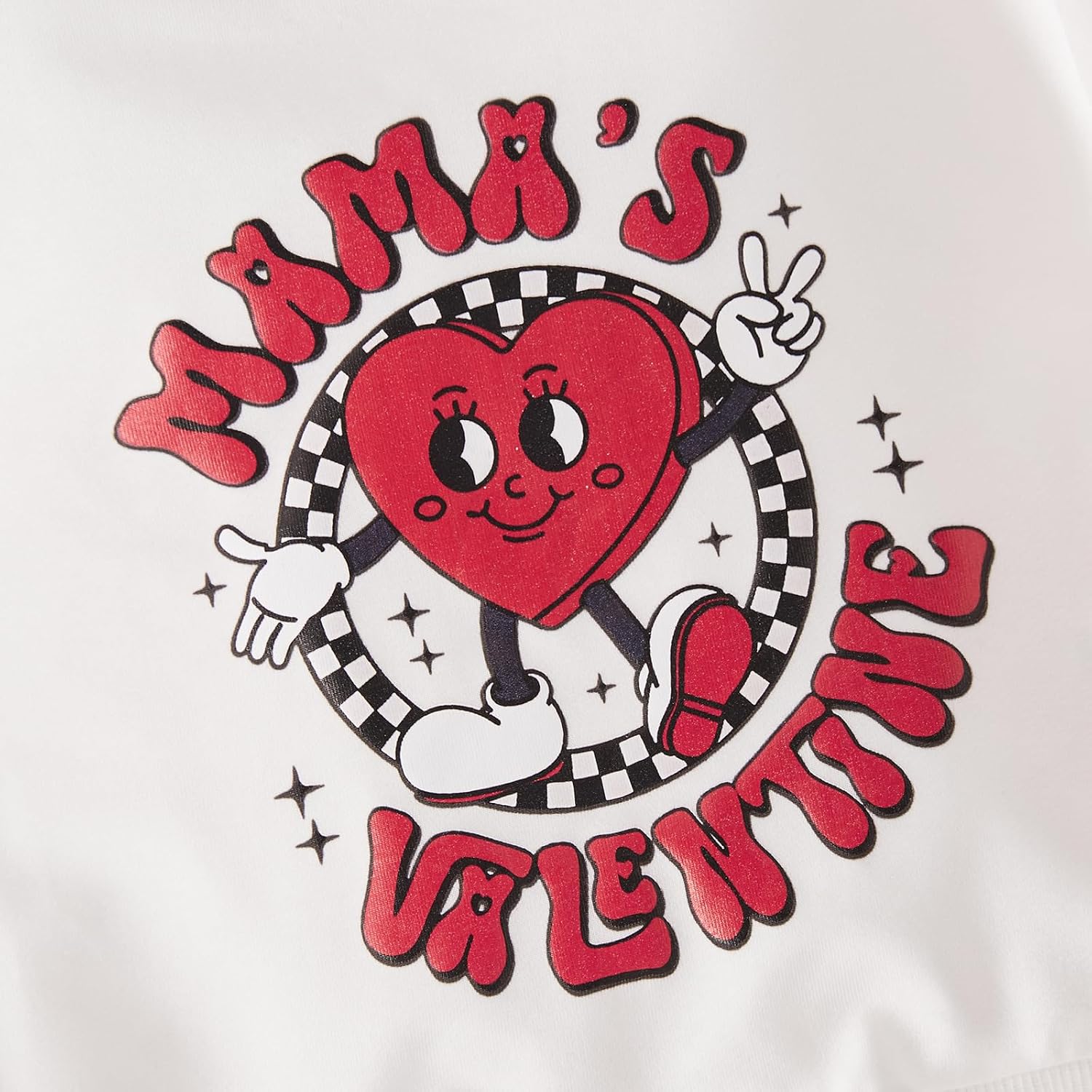 Thorn Tree Toddler Boy Valentines Sweatshirt Heart With Funny Letter Printed Sweater Top Spring Winter Clothes