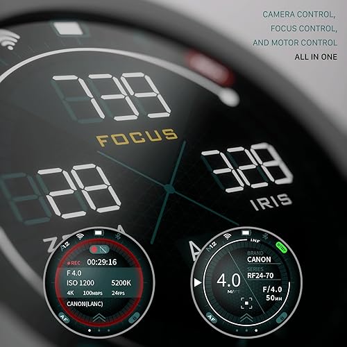 Miniatura 9 de Tilta Sistema de control de lentes inalámbrico Nucleus Nano II  Comunicación de cámara  Motores múltiples  Mapeo de lentes  Pantalla táctil  WLC-T05