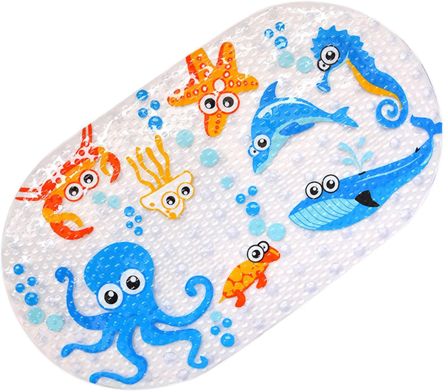 Bath Mats for Tub Kids,Non Slip Baby Bath Mat with Suction Cups for Tub