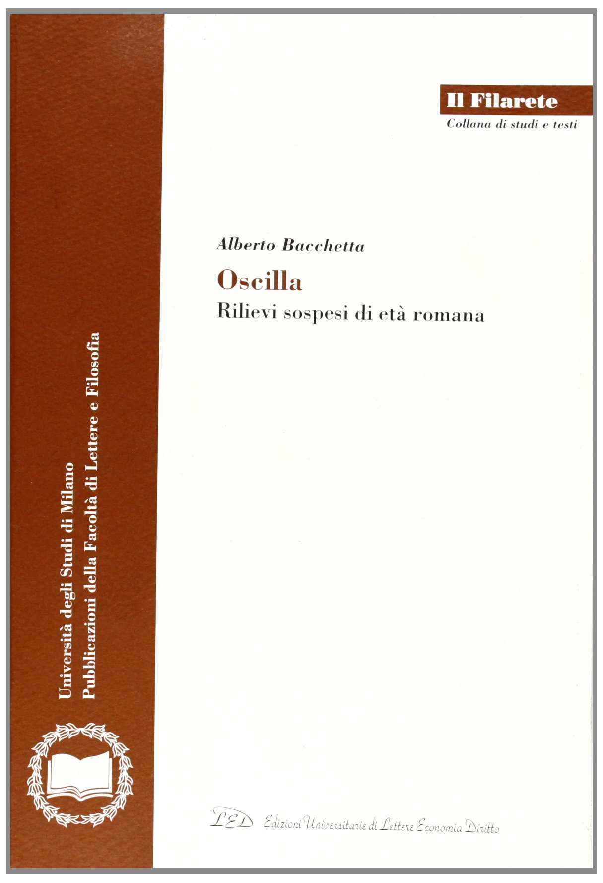 Oscilla Rilievi sospesi pour comprendre les reliefs de la Rome antique