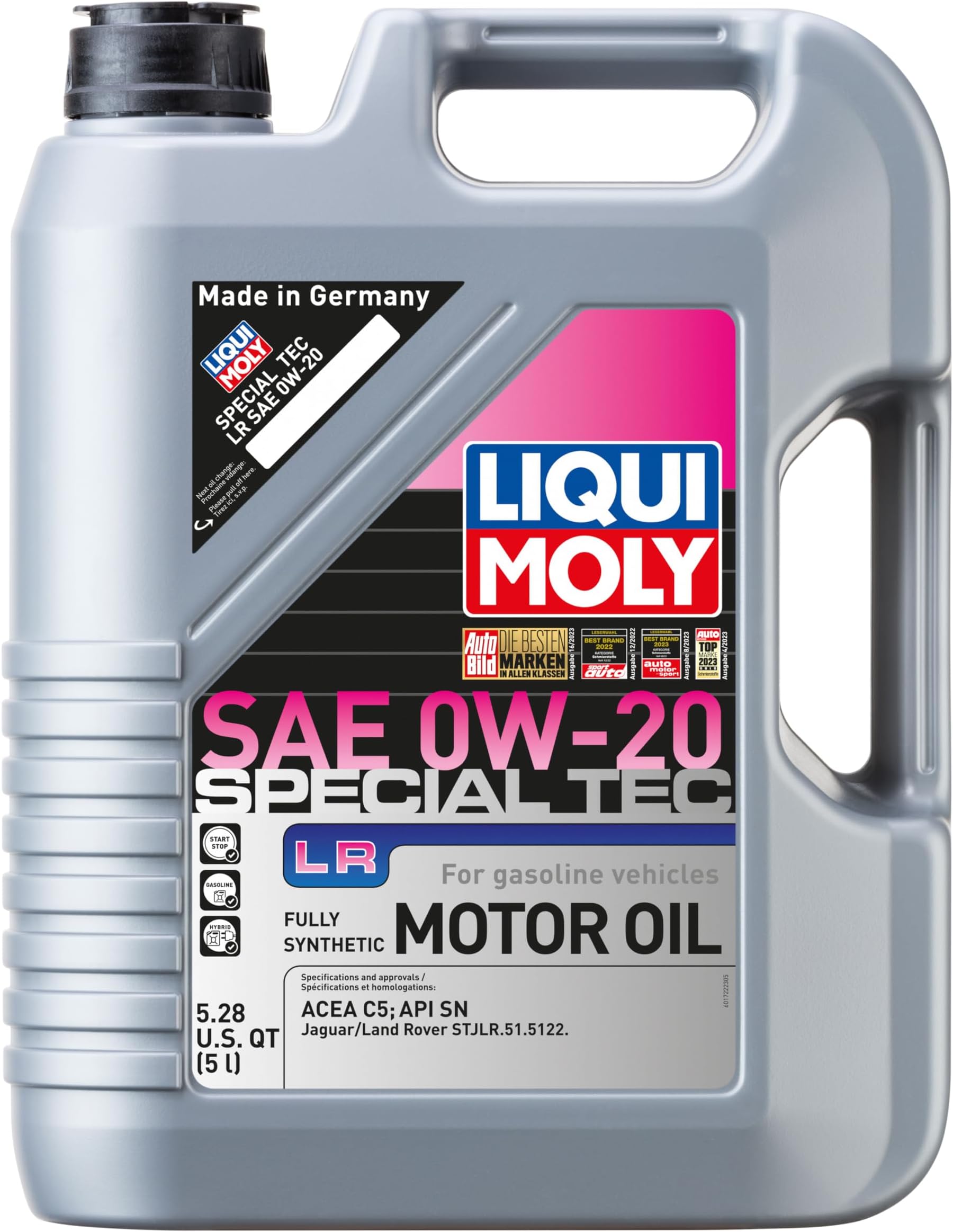 Special Tec LR SAE 0W-20 | 5 L | Synthesis technology motor oil | SKU: 20410