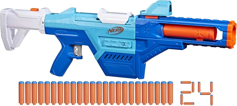 Nerf N Series Shadow Storm lançador, 24 dardos