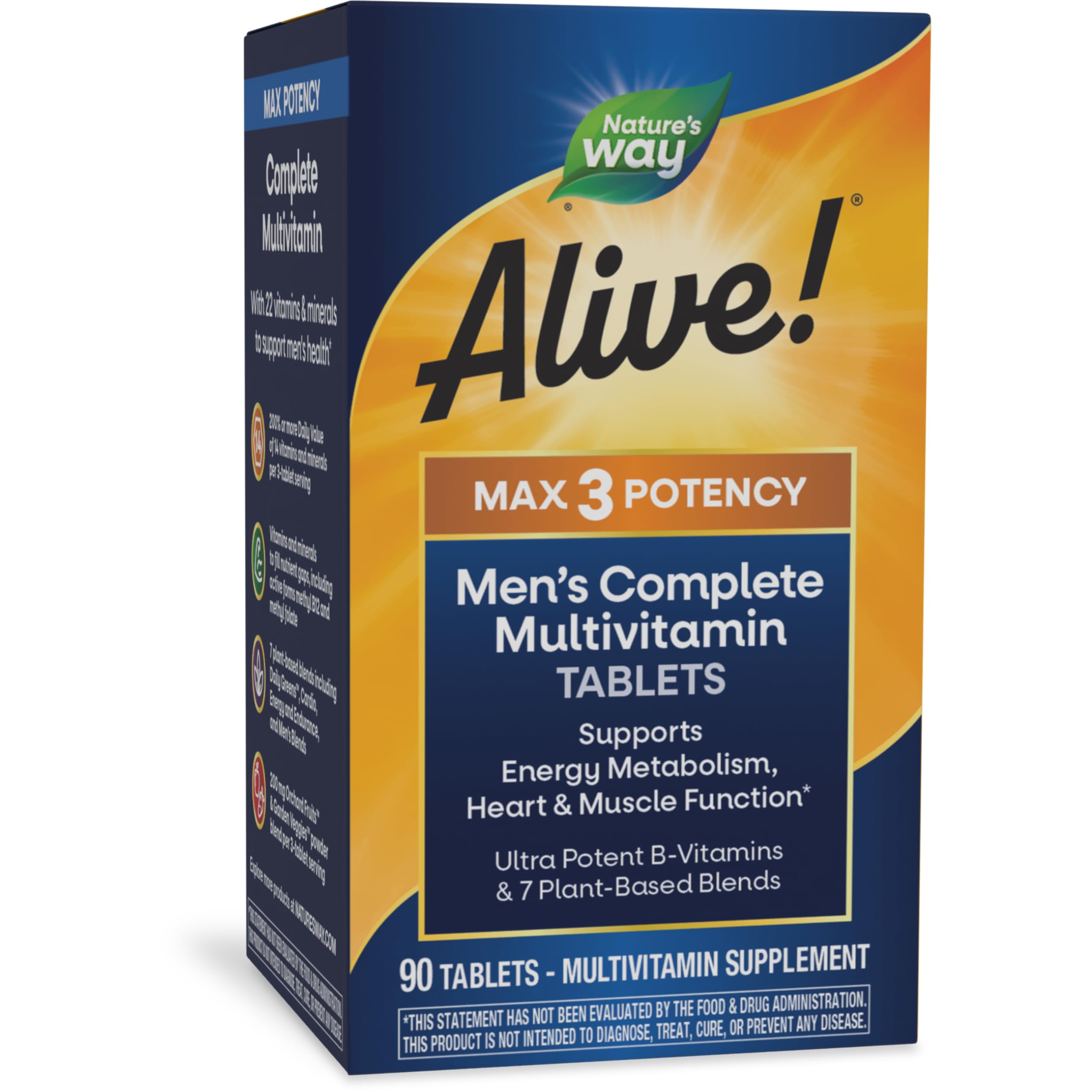 Nature’s Way Men’s Max3 Multivitamin